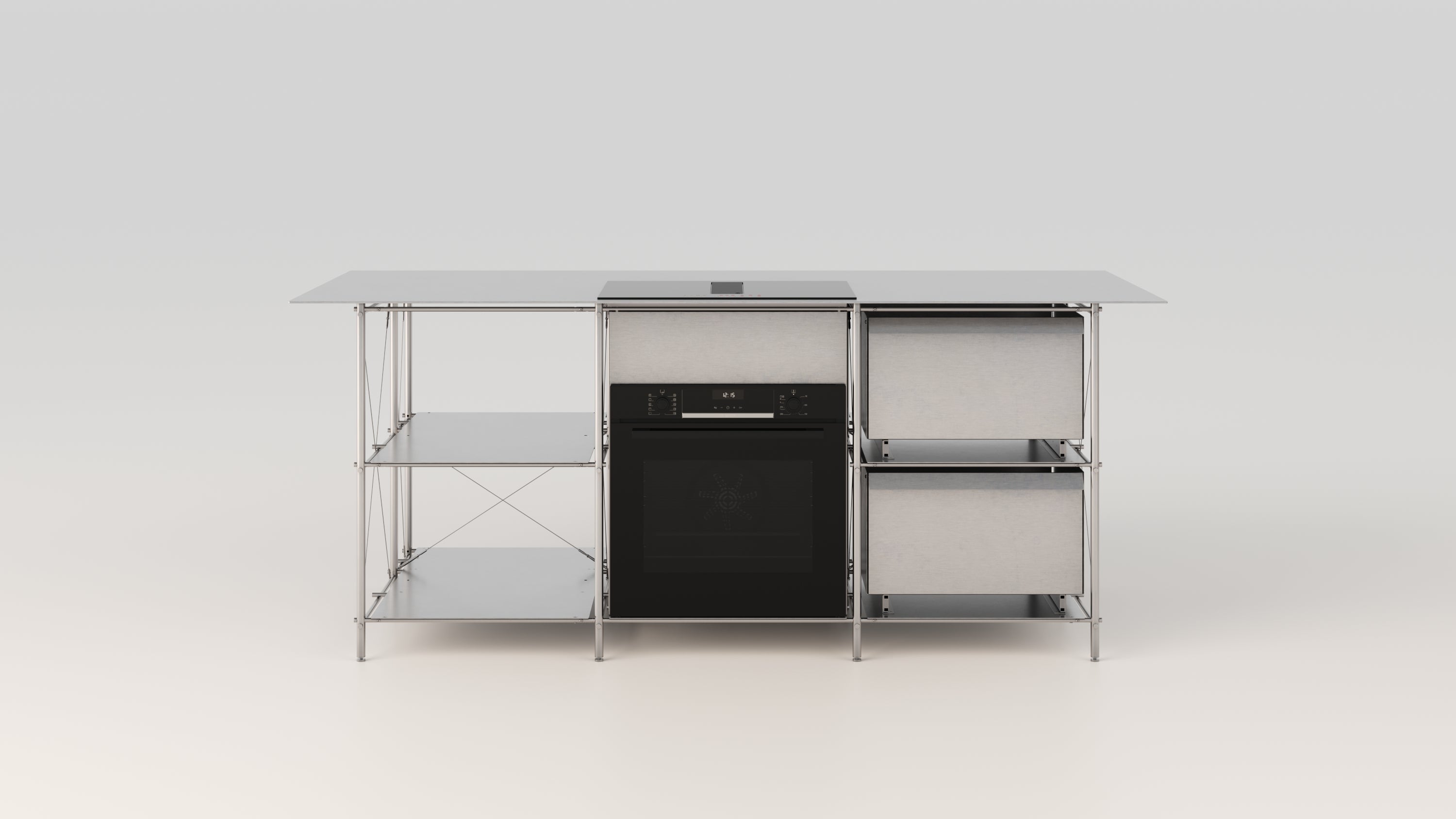 INVENTO 001 - ISLA COCINA (6 MÓDULOS)