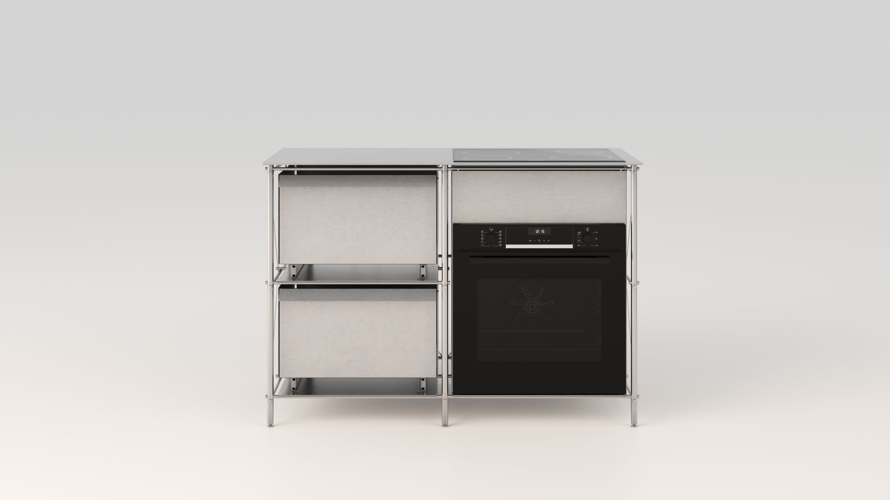 INVENTO 001 - COCINA PARED (2 MÓDULOS)