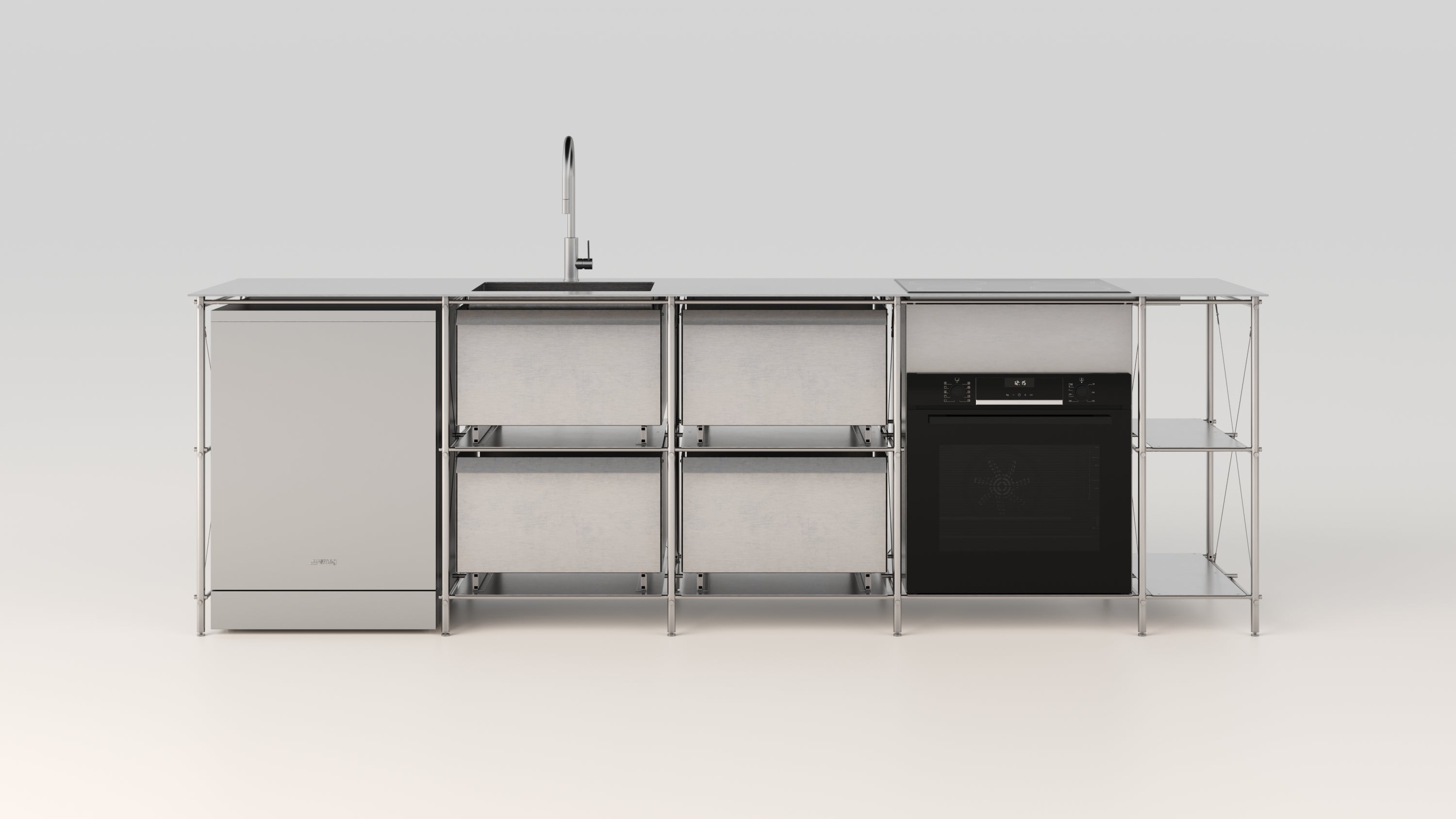 INVENTO 001 - COCINA PARED (5 MÓDULOS)